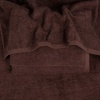  Полотенце для рук и лица махровое GM Textile 40х70см 400г/м2 (Коричневый)