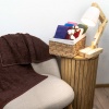  Полотенце для рук и лица махровое GM Textile 40х70см 400г/м2 (Коричневый)