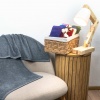 Набір махрових рушників 3шт GM Textile 40х70см, 50х90см, 70х140см 400г / м2 (Сірий)