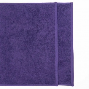 Рушник махровий для тіла GM Textile 70х140см 400г/м2 (Фіолетовий)