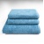 Набір махрових рушників 3шт GM Textile 50х90см, 50х90см, 70х140см 400г / м2 (Блакитний)