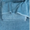 Набір махрових рушників 3шт GM Textile 40х70см, 50х90см, 70х140см 400г / м2 (Блакитний)