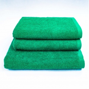 Набір махрових рушників 3шт GM Textile 50х90см, 50х90см, 70х140см 400г/м2 (Зелений) Набір махрових рушників 3шт GM Textile 50х90см, 50х90см, 70х140см 400г/м2 (Зелений)