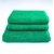 Набір махрових рушників 3шт GM Textile 50х90см, 50х90см, 70х140см 400г/м2 (Зелений)