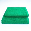 Набор махровых полотенец 2шт GM Textile 50х90см, 70х140см 400г/м2 (Зеленый)