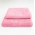 Набір махрових рушників 2шт GM Textile 50х90см, 70х140см 400г/м2 (Рожевий)