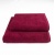 Набір махрових рушників 2шт GM Textile 50х90см, 70х140см 400г/м2 (Бордовий)