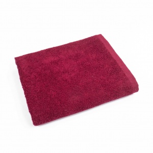 Махровий рушник для рук та обличчя GM Textile 40х70см 400г/м2 (Бордовий)