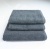 Набір махрових рушників 3шт GM Textile 50х90см, 50х90см, 70х140см 400г / м2 (Сірий)