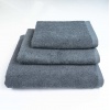 Набір махрових рушників 3шт GM Textile 40х70см, 50х90см, 70х140см 400г / м2 (Сірий)