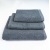 Набір махрових рушників 3шт GM Textile 40х70см, 50х90см, 70х140см 400г / м2 (Сірий)