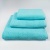 Набір махрових рушників 3шт GM Textile 40х70см, 50х90см, 70х140см 400г/м2 (Лазур)