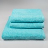 Набір махрових рушників 3шт GM Textile 50х90см, 50х90см, 70х140см 400г/м2 (Лазур)
