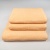 Набір махрових рушників 3шт GM Textile 50х90см, 50х90см, 70х140см 400г/м2 (Абрикосовий)