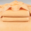 Набір махрових рушників 3шт GM Textile 40х70см, 50х90см, 70х140см 400г/м2 (Абрикосовий)