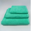 Набір махрових рушників 3шт GM Textile 40х70см, 50х90см, 70х140см 400г/м2 (Бірюза)