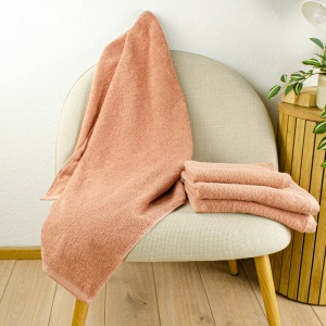 Махровий рушник GM Textile 50х90см 400г/м2 (Темно-Бежевий)