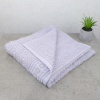 Набір жакардових рушників 2шт GM Textile 50х90см, 70х140см 430г/м2 (Сірий)