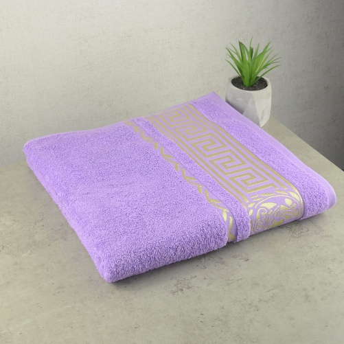 Рушник для лазні GM Textile 70х140см Caesar 450г/м2 (Лавандовий)