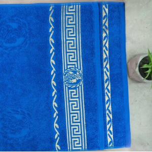 Рушник для сауни GM Textile 70х140см Caesar 450г/м2 (Блакитний)
