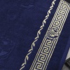 Банное махровое полотенце GM Textile 70х140см Caesar 450г/м2 (Темно-синий)