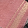 Банне махрове рушник GM Textile 70х140см Caesar 450г/м2 (Лососевий)
