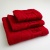 Набор махровых полотенец 3шт GM Textile 40х70см, 50х90см, 70х140см BambooN 450г/м2 (Красный)