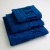 Набор махровых полотенец 3шт GM Textile 40х70см, 50х90см, 70х140см BambooN 450г/м2 (Синий)
