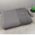Рушник для обличчя та рук Вафельний Бордюр GM Textile 50х90см 500г/м2 (Сірий)