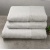 Комплект махрових рушників Вафельний Бордюр 3шт GM Textile 50х90см, 50х90см, 70х140см 500г/м2 (Попелястий)