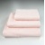 Комплект махрових рушників Вафельний Бордюр 3шт GM Textile 40х70см, 50х90см, 70х140см 500г/м2 (Світло-Рожевий)