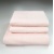 Комплект махрових рушників Вафельний Бордюр 3шт GM Textile 50х90см, 50х90см, 70х140см 500г/м2 (Світло-Рожевий)
