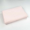 Комплект махрових рушників Вафельний Бордюр 2шт GM Textile 50х90см, 70х140см 500г/м2 (Світло-Рожевий)
