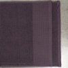 Комплект махрових рушників Вафельний Бордюр 2шт GM Textile 50х90см, 70х140см 500г/м2 (Темний Виноград)