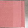 Банний рушник Вафельний Бордюр GM Textile 70х140см 500г/м2 (Пудра)
