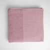 Рушник для обличчя та рук Вафельний Бордюр GM Textile 50х90см 450г/м2 (Пудра)