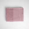 Рушник махровий Вафельний Бордюр GM Textile 40х70см 450г/м2 (Пудра)