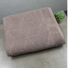 Махровий банний рушник Уельс GM Textile 70х140см 500г/м2 (Шоколад)
