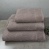 Комплект махрових рушників Уельс 3шт GM Textile 40х70см, 50х90см, 70х140см 500г/м2 (Шоколад)