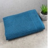 Комплект махрових рушників Уельс 3шт GM Textile 50х90см, 50х90см, 70х140см 500г/м2 (Синій)