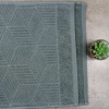 Махровий банний рушник Уельс GM Textile 70х140см 500г/м2 (Темно-М'ятний)