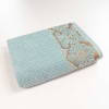 Комплект махрових рушників 3шт 40x70см, 50x90см, 70x140см Damask Преміум якості Жакардове з велюром (М'ятний)