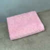 Рушник махровий для обличчя та рук GM Textile 40x70см Преміум якості Жакардовий з велюром 550г/м2 (Рожевий)