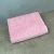 Рушник махровий для обличчя та рук GM Textile 40x70см Преміум якості Жакардовий з велюром 550г/м2 (Рожевий)