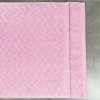 Банний махровий рушник GM Textile 70x140см Преміум якості Жакардовий з велюром 550г/м2 (Рожевий)
