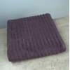 Набір махрових рушників Зеро Твіст 2шт GM Textile 50x90см, 70x140см 550г/м2 (Виноградний)