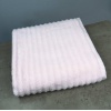 Набір махрових рушників Зеро Твіст 3шт GM Textile 50x90см, 50x90см, 70x140см 550г/м2 (Світло-рожевий)