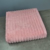 Банное махровое полотенце GM Textile 70x140см Премиум качества Зеро Твист 550г/м2 (Розовый)