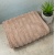 Рушник махровий для обличчя та рук GM Textile 40x70см Преміум якості Зеро Твіст 550г/м2 (Темно-Бежовий)