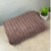 Рушник махровий GM Textile 50x90см Преміум якості Зеро Твіст 550г/м2 (Шоколад)
